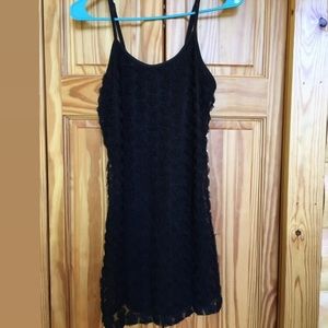 Black Rose Detail Tank Top